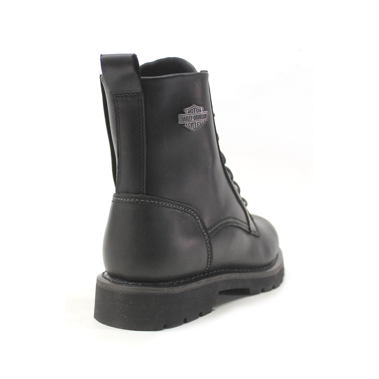 Harley Davidson Hannon 6.5 Inch D93840 Leather Mens Boots - Black - 43#color_black