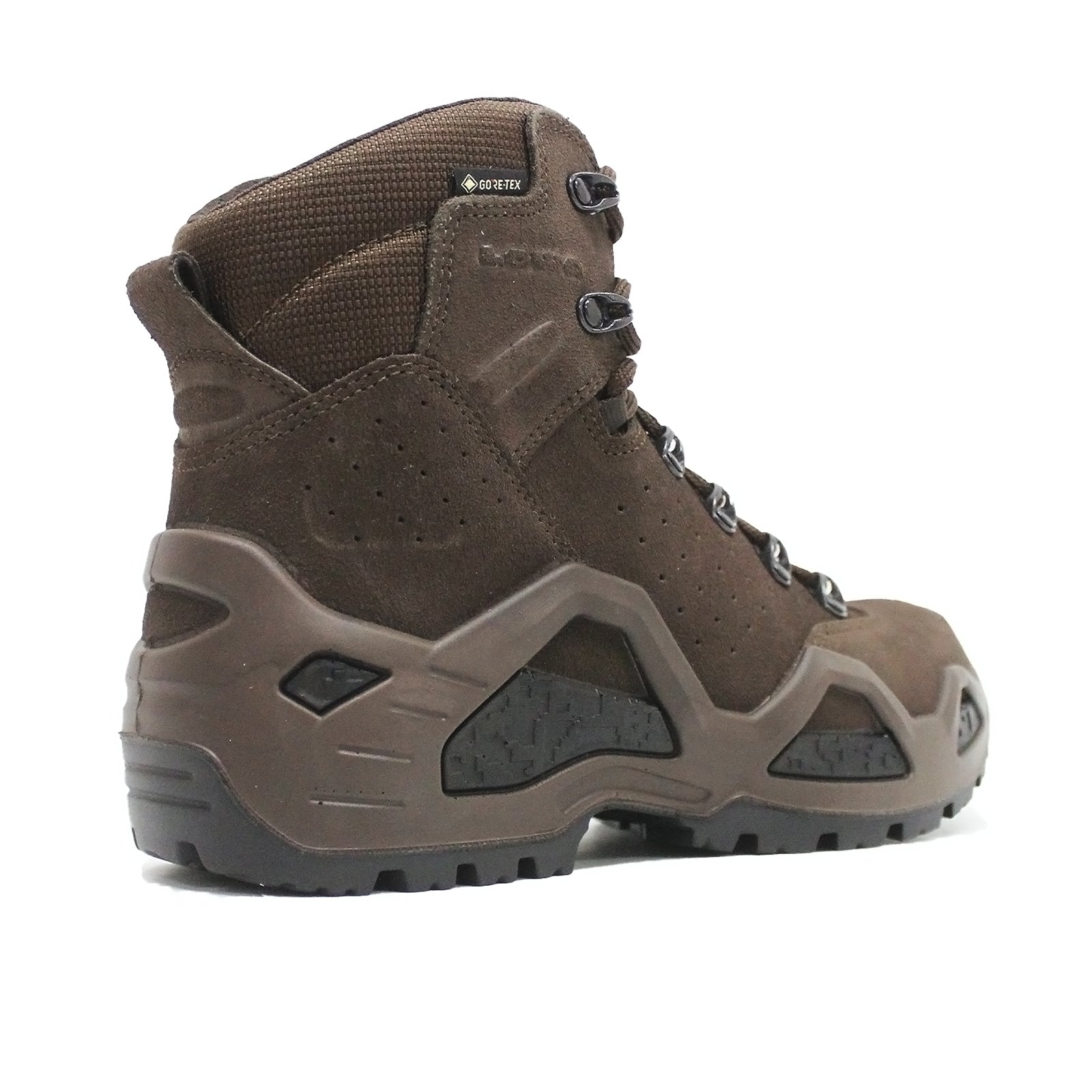 Lowa Z-6S GTX C Suede Womens Boots#color_dark brown