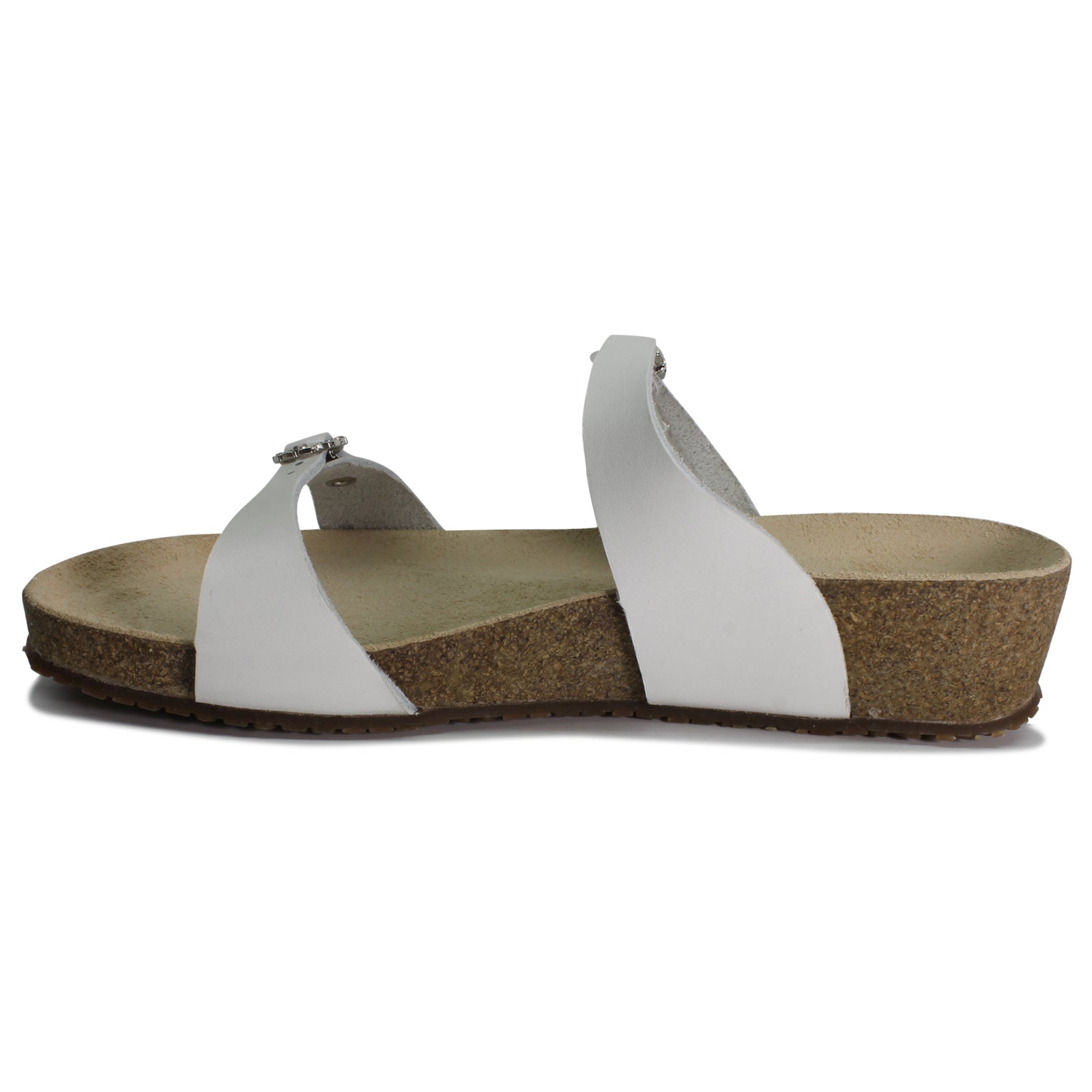 Mephisto Idelya P5142380 Leather Womens Sandals - White - 39#color_white