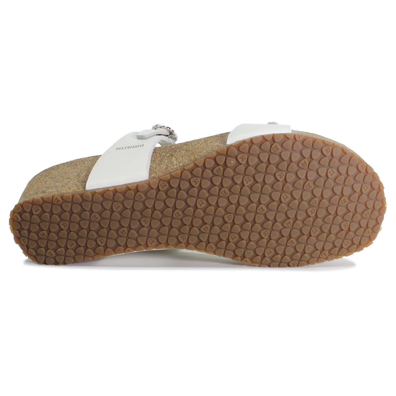 Mephisto Idelya P5142380 Leather Womens Sandals - White - 39#color_white