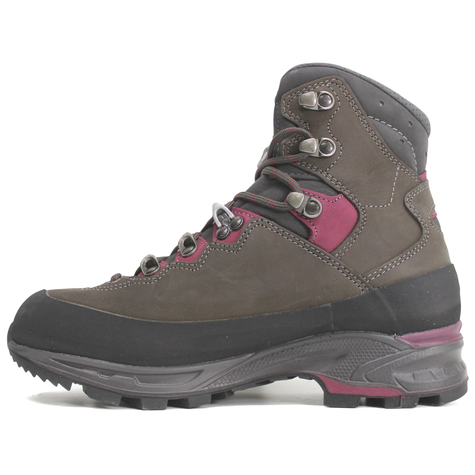 Lowa Lavena II GTX Nubuck Womens Boots#color_slate berry