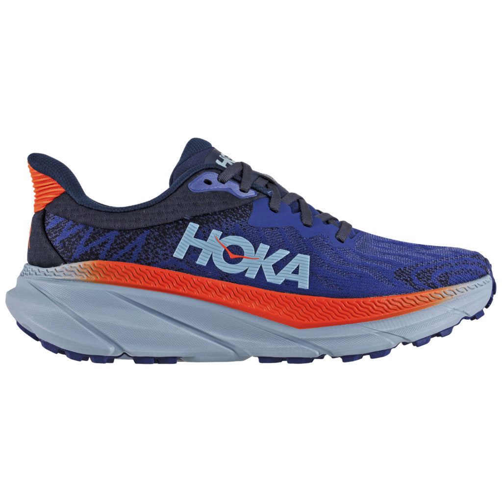 Hoka Challenger Atr 7 Textile Men's Running Shoes#color_bellwether blue stone blue