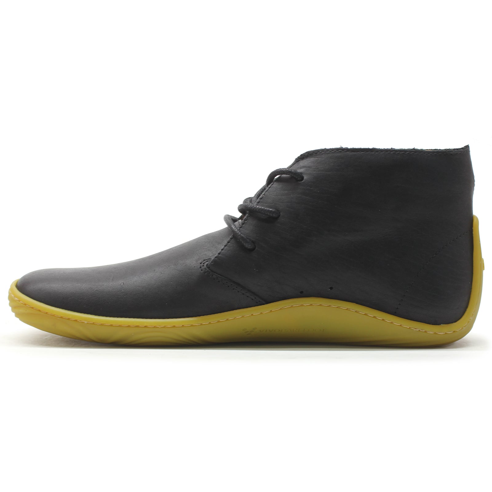 Vivobarefoot Addis Desert 302028-01 Leather Mens Boots - Black - 43#color_black
