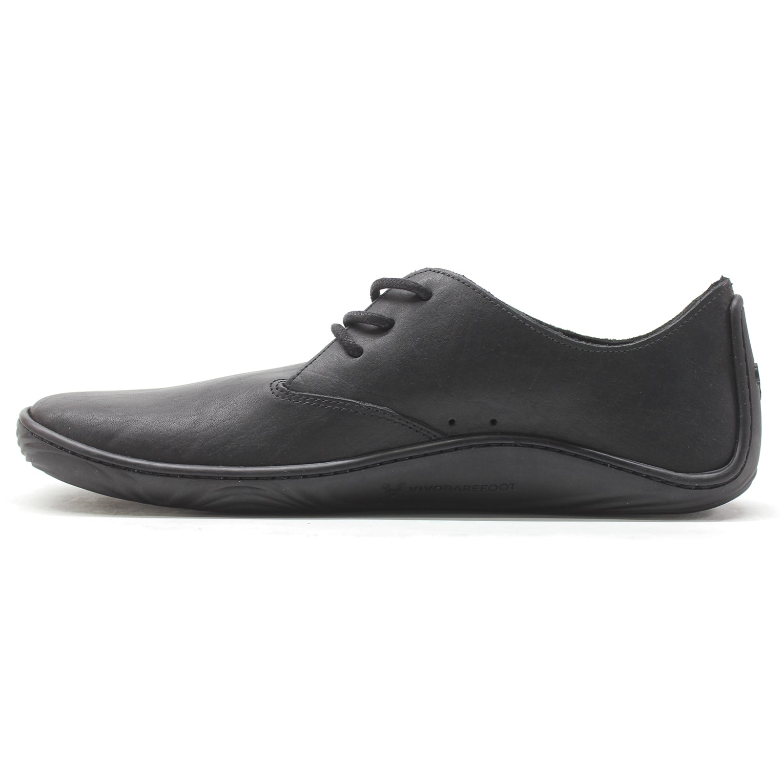 Vivobarefoot Addis Oxford 302029-01 Leather Mens Shoes - Black - 40#color_black
