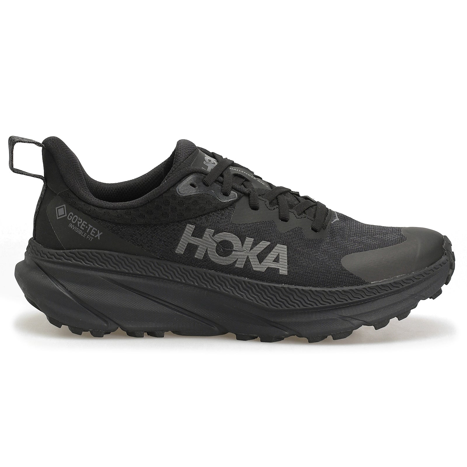 Hoka Challenger ATR 7 GTX 1134502-BBLC Textile Synthetic Womens Trainers - Black Black - 5#color_black black