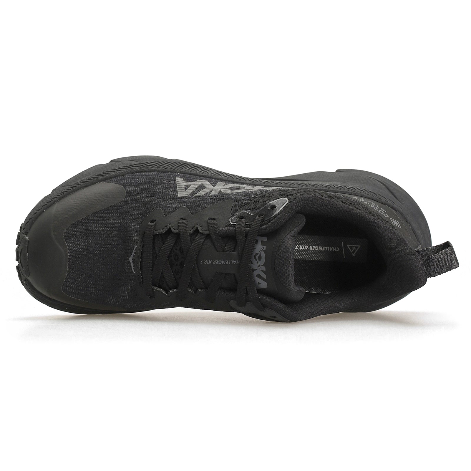 Hoka Challenger ATR 7 GTX 1134502-BBLC Textile Synthetic Womens Trainers - Black Black - 5#color_black black