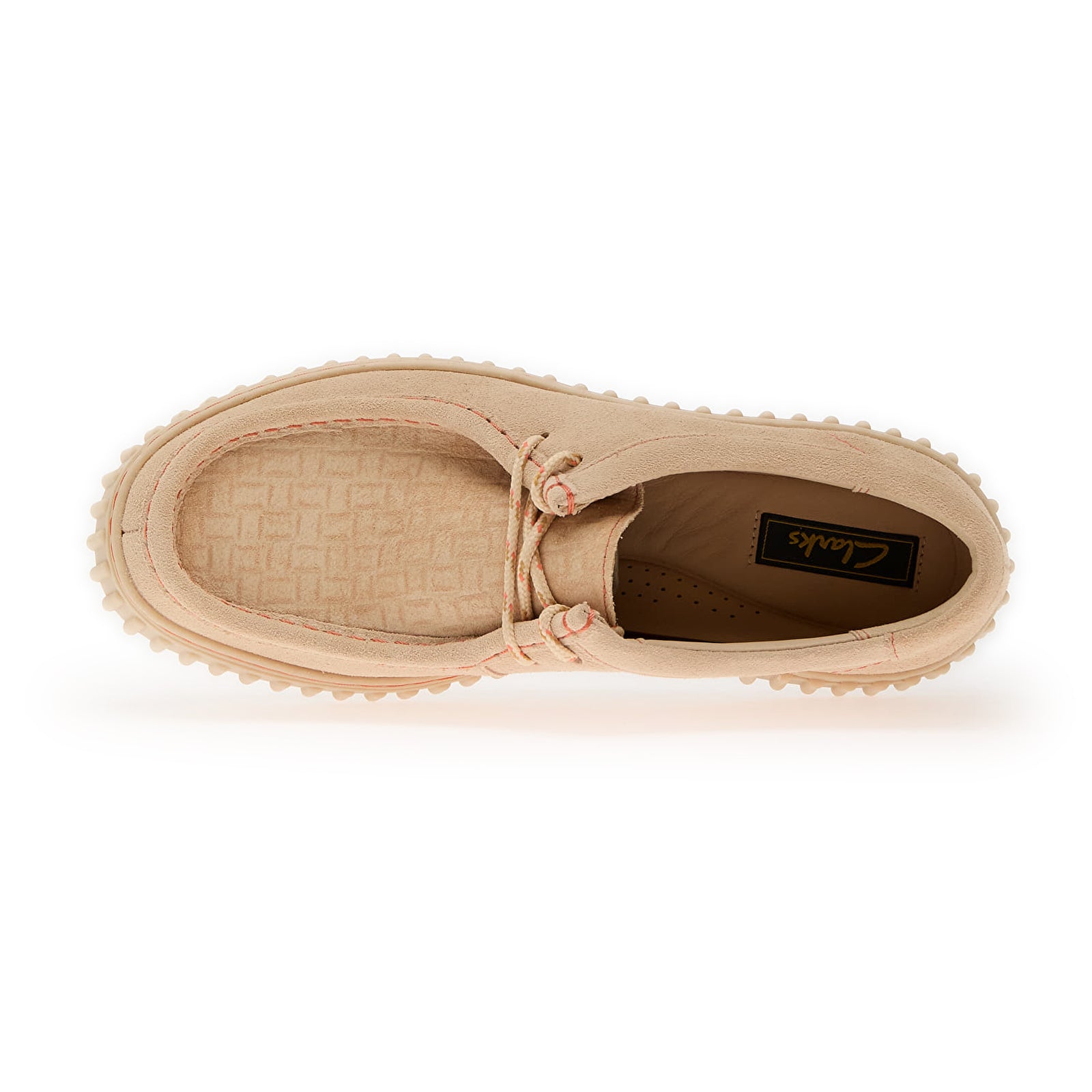 Clarks Torhill Bee 26181191 Suede Womens Shoes - Ecru - 39#color_ecru