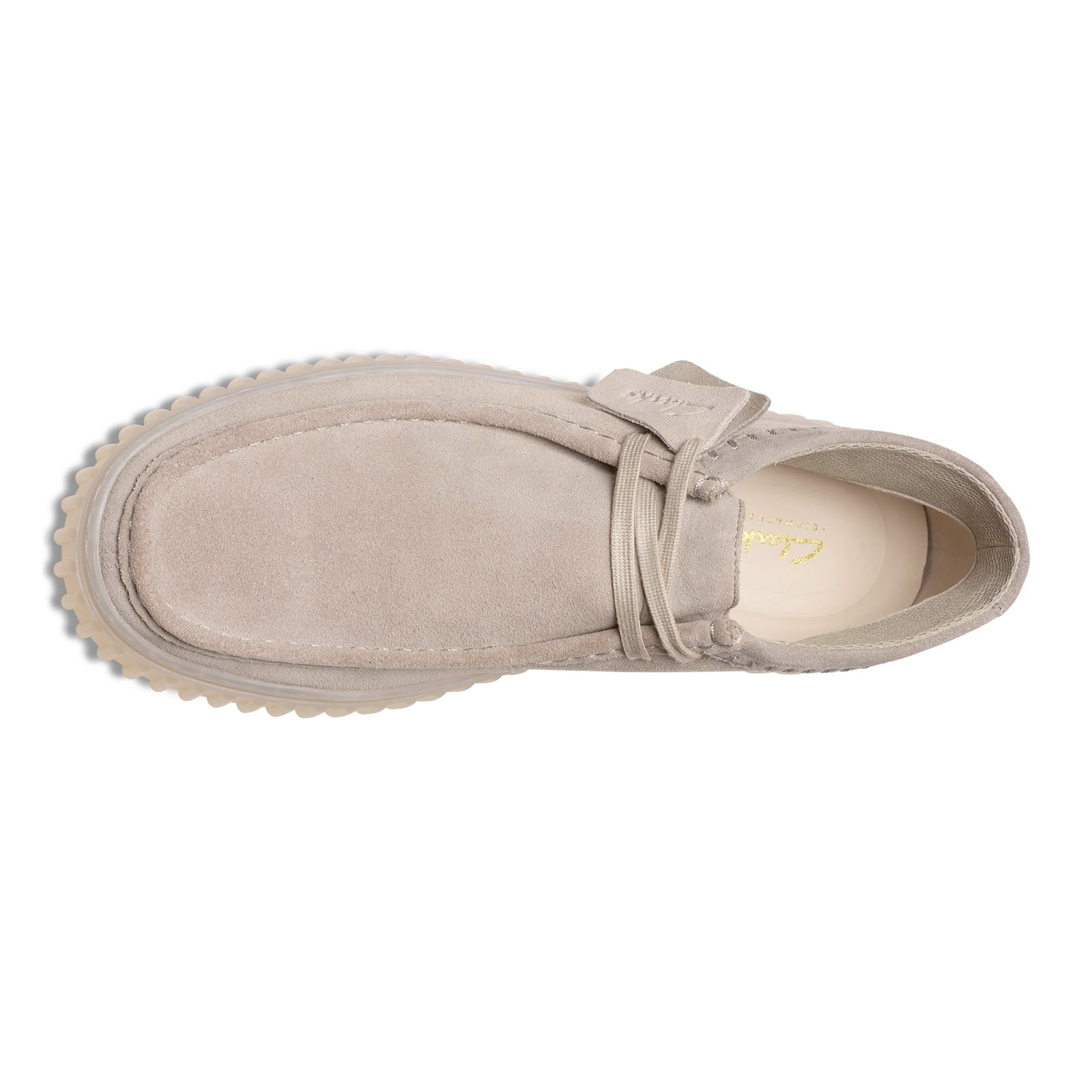 Clarks Torhill Hi Suede Mens Boots#color_light grey