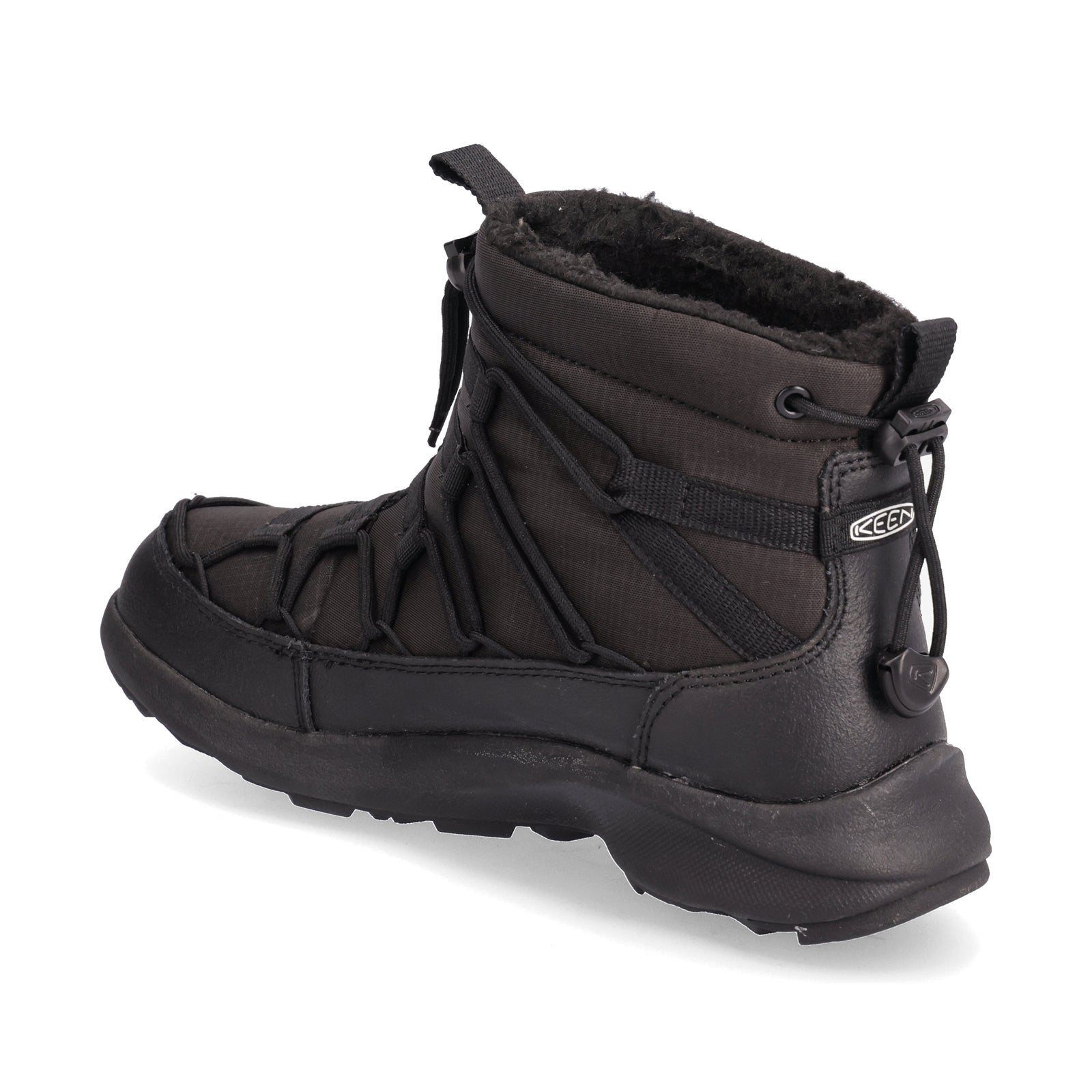 Keen Uneek SNK Chukka II WP Textile Synthetic Womens Boots#color_triple black black