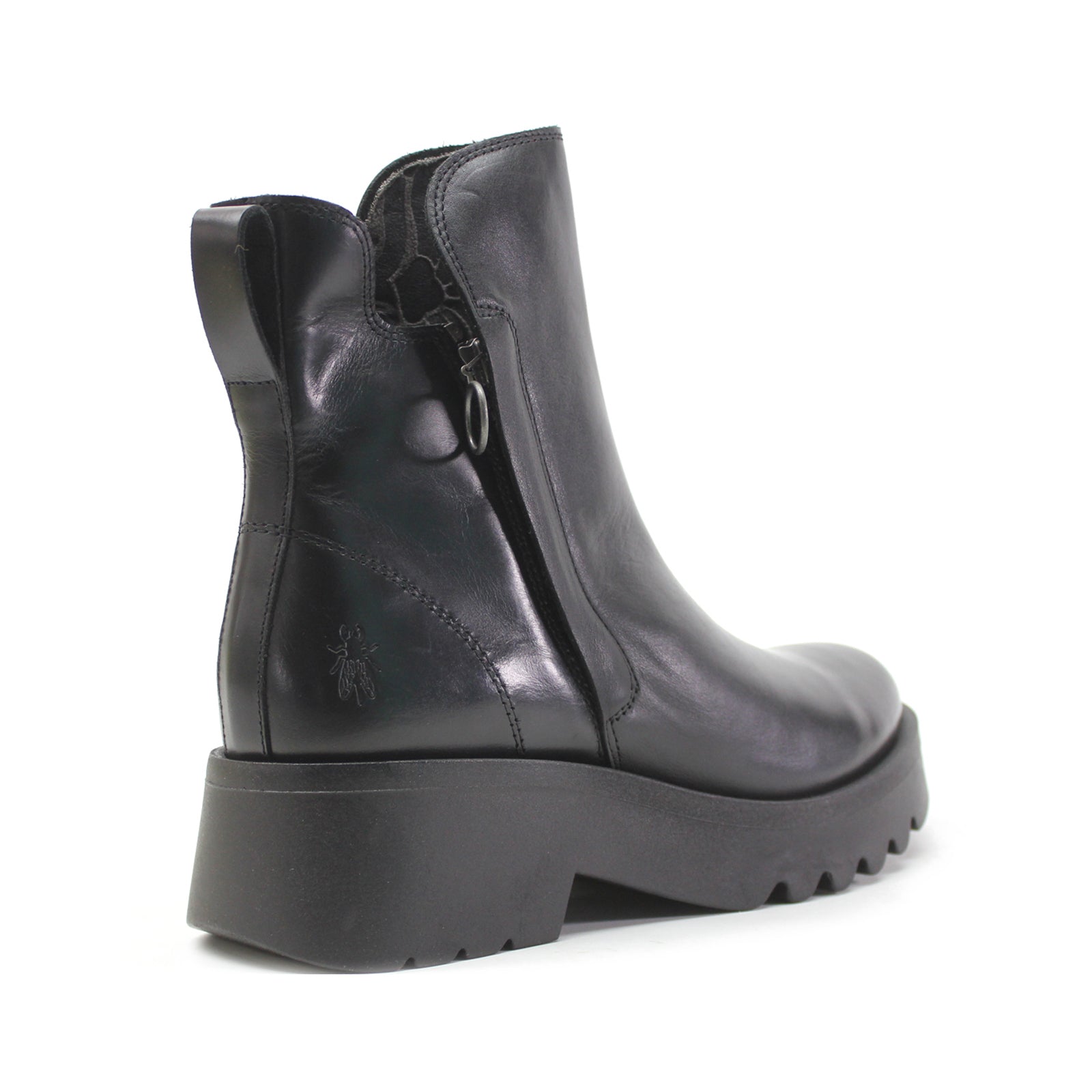 Fly London MUZZ977FLY Rug Leather Womens Boots#color_black