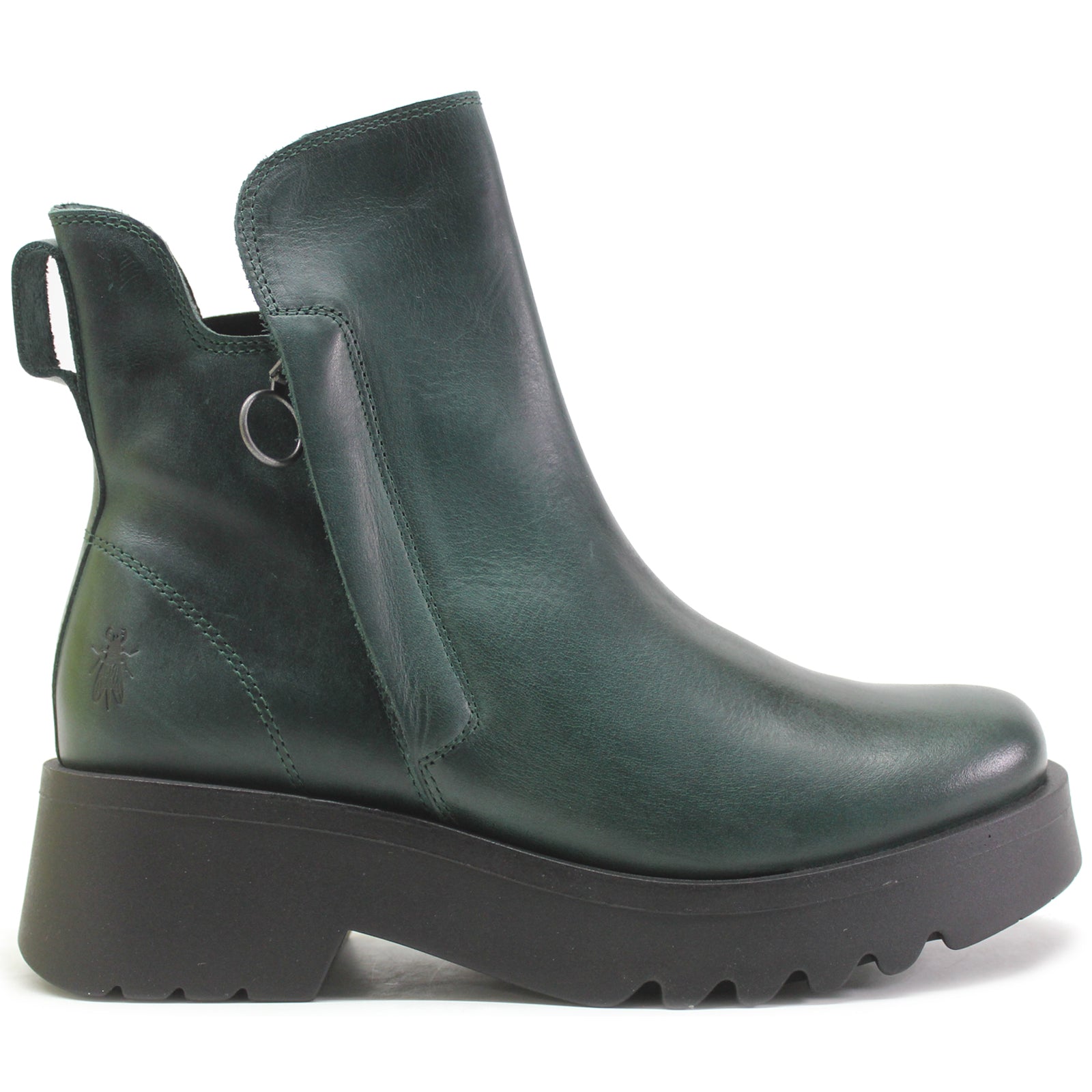 Fly London MUZZ977FLY P144977003 Rug Leather Womens Boots - Petrol - 38#color_petrol
