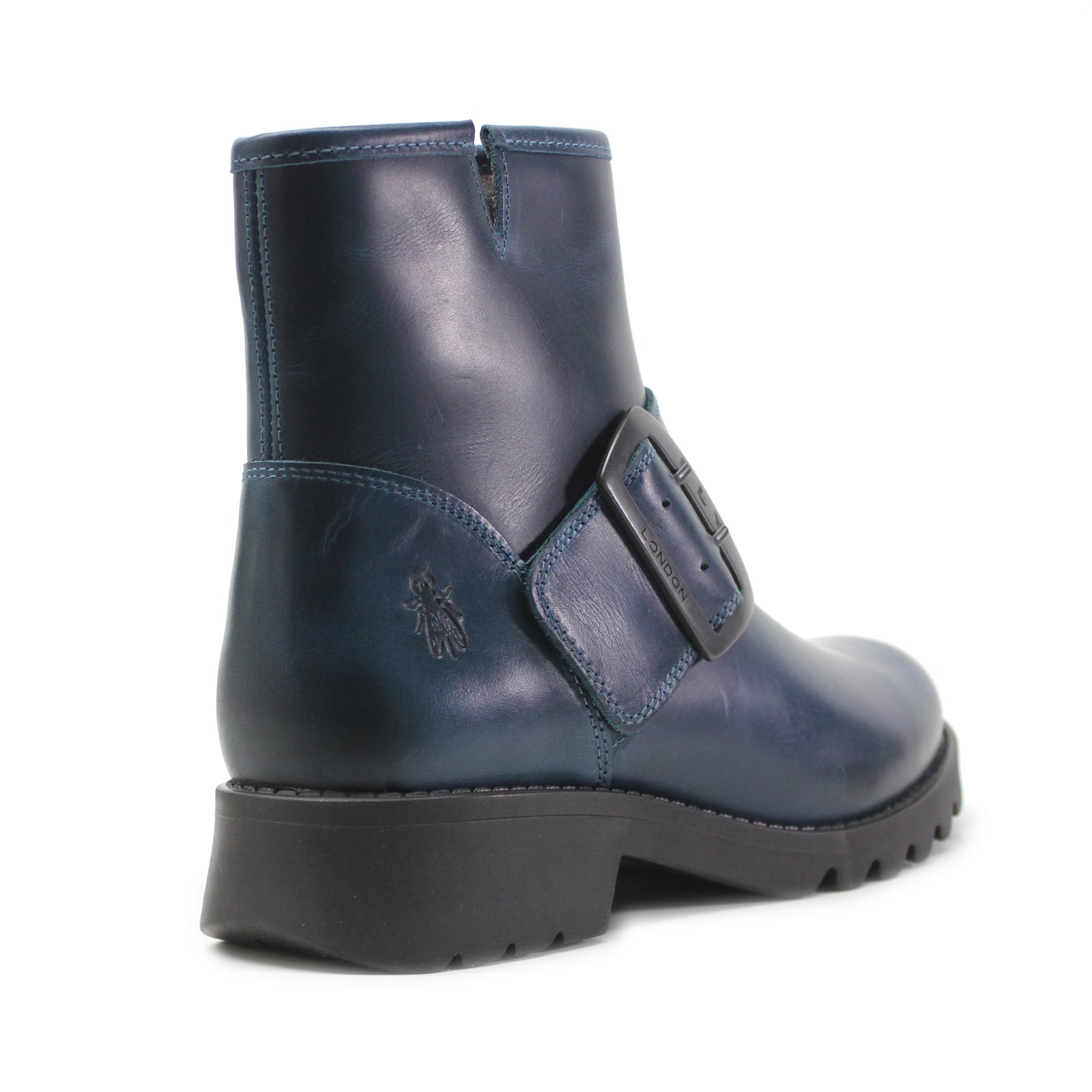 Fly London RILY991FLY Rug Leather Womens Boots#color_royal blue