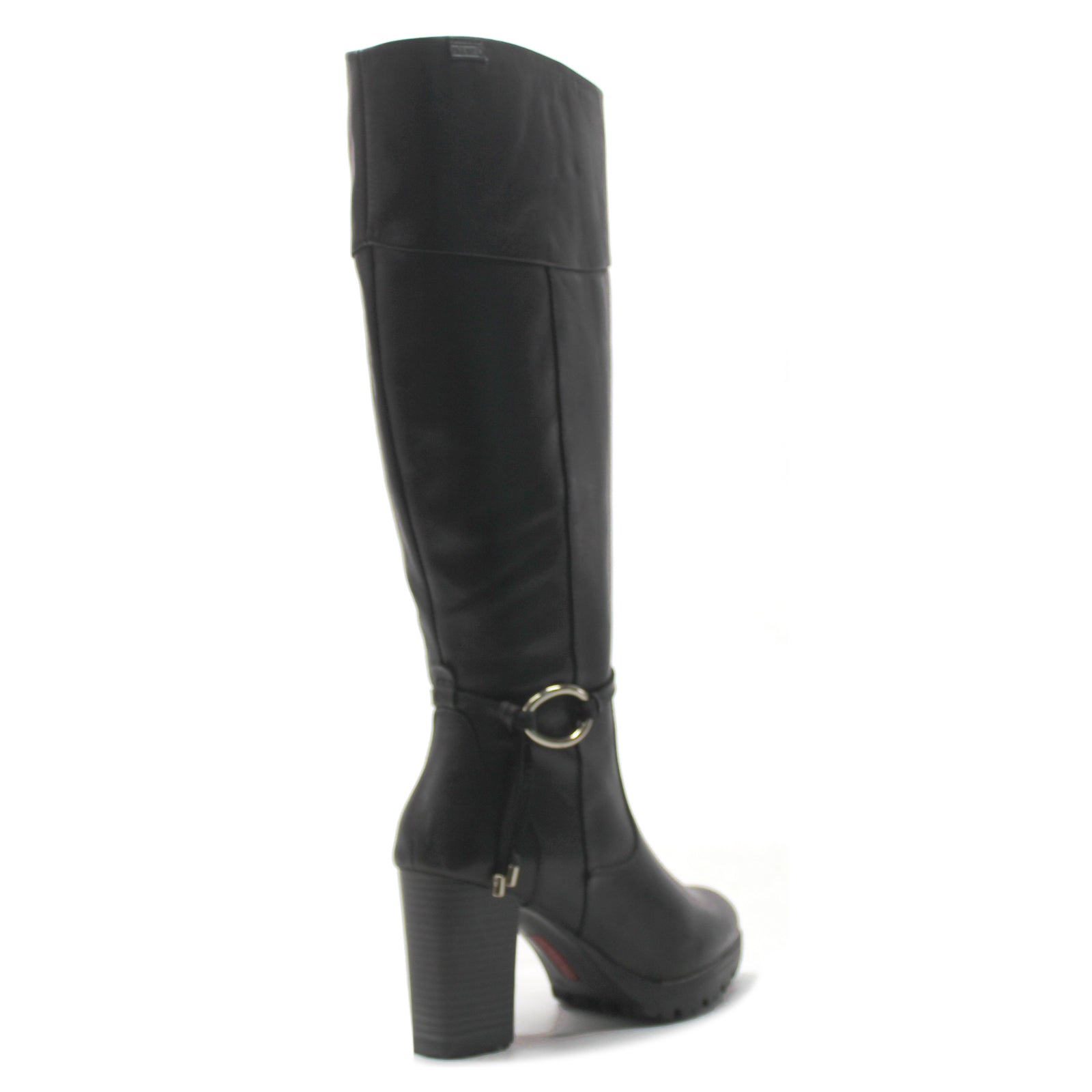 Pikolinos Connelly W7M-9798 Leather Womens Boots#color_black