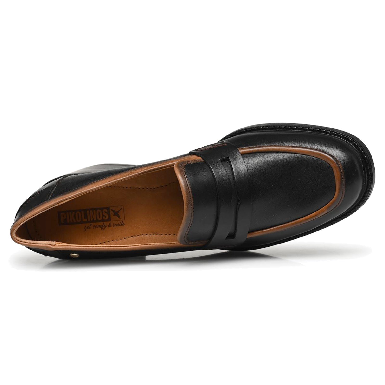 Pikolinos Huesca W8X Leather Womens Shoes#color_black