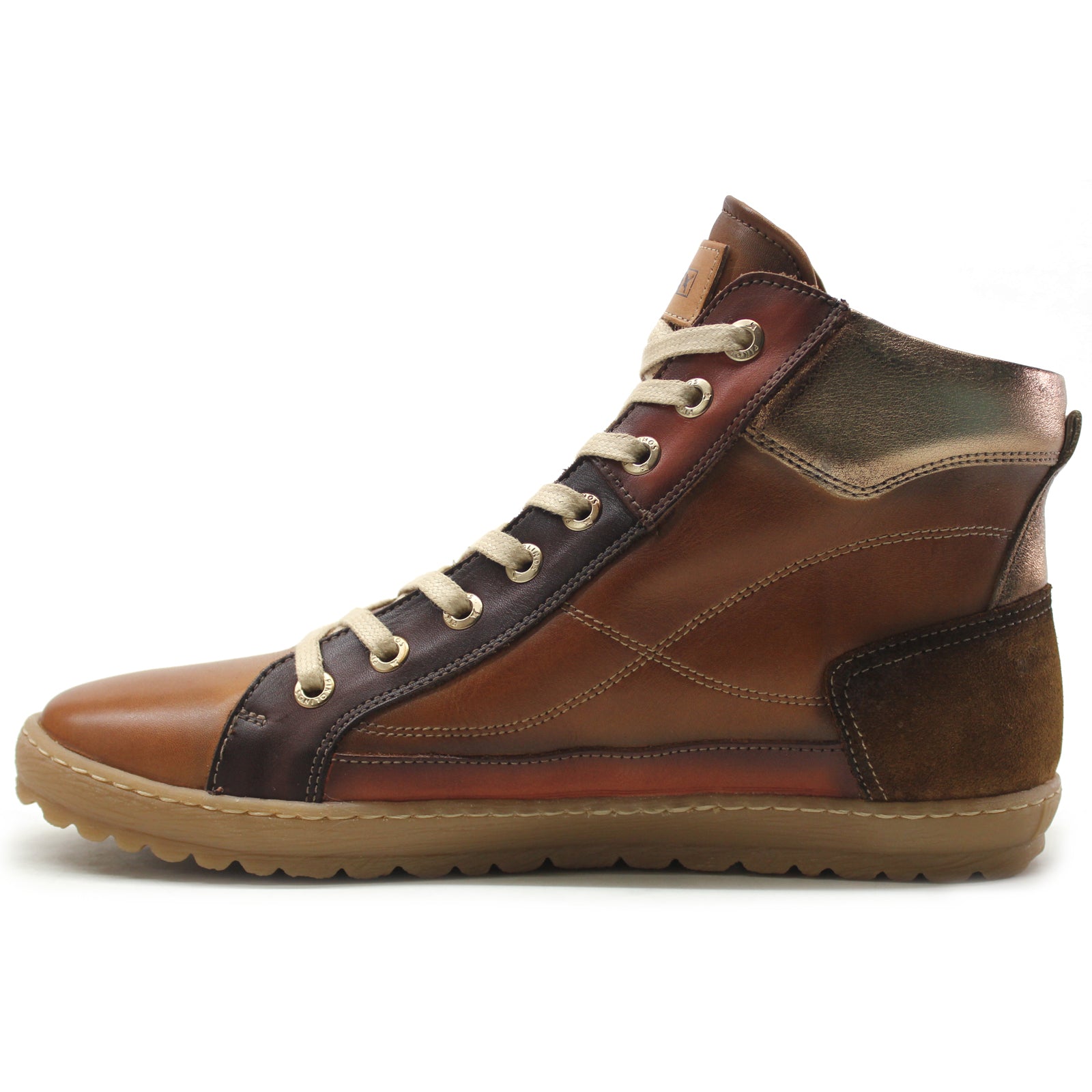 Pikolinos Lagos 901-8921 Leather Womens Boots#color_brandy
