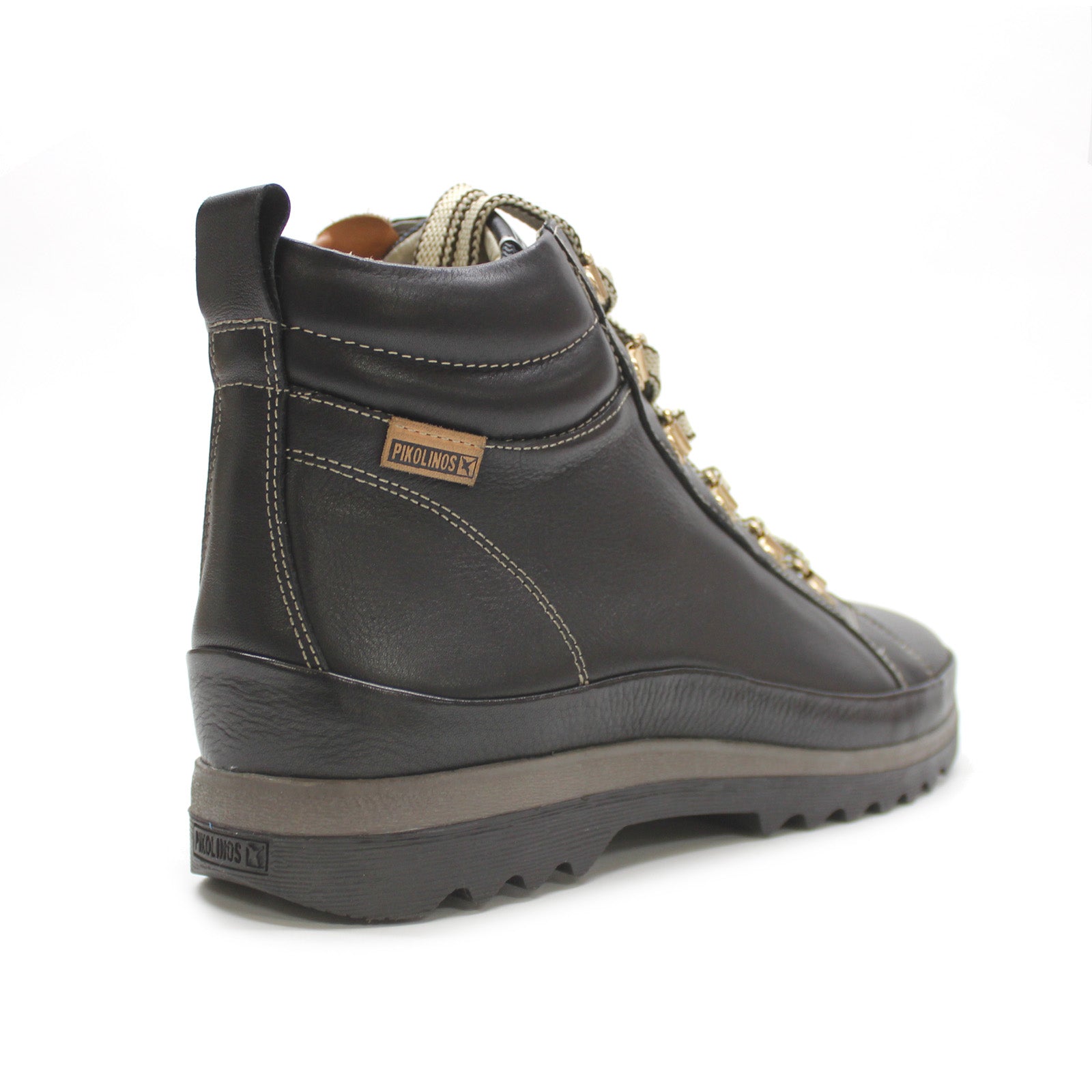 Pikolinos Vigo W3W W3W-8564 Leather Womens Boots - Black - 39#color_black
