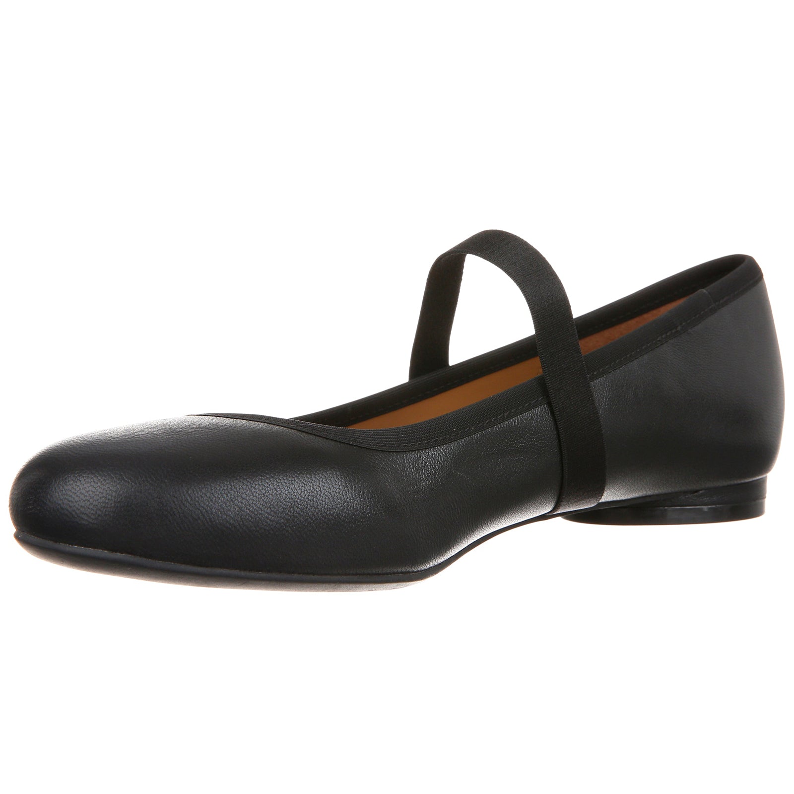 Vionic Joseline Leather Womens Shoes#color_black