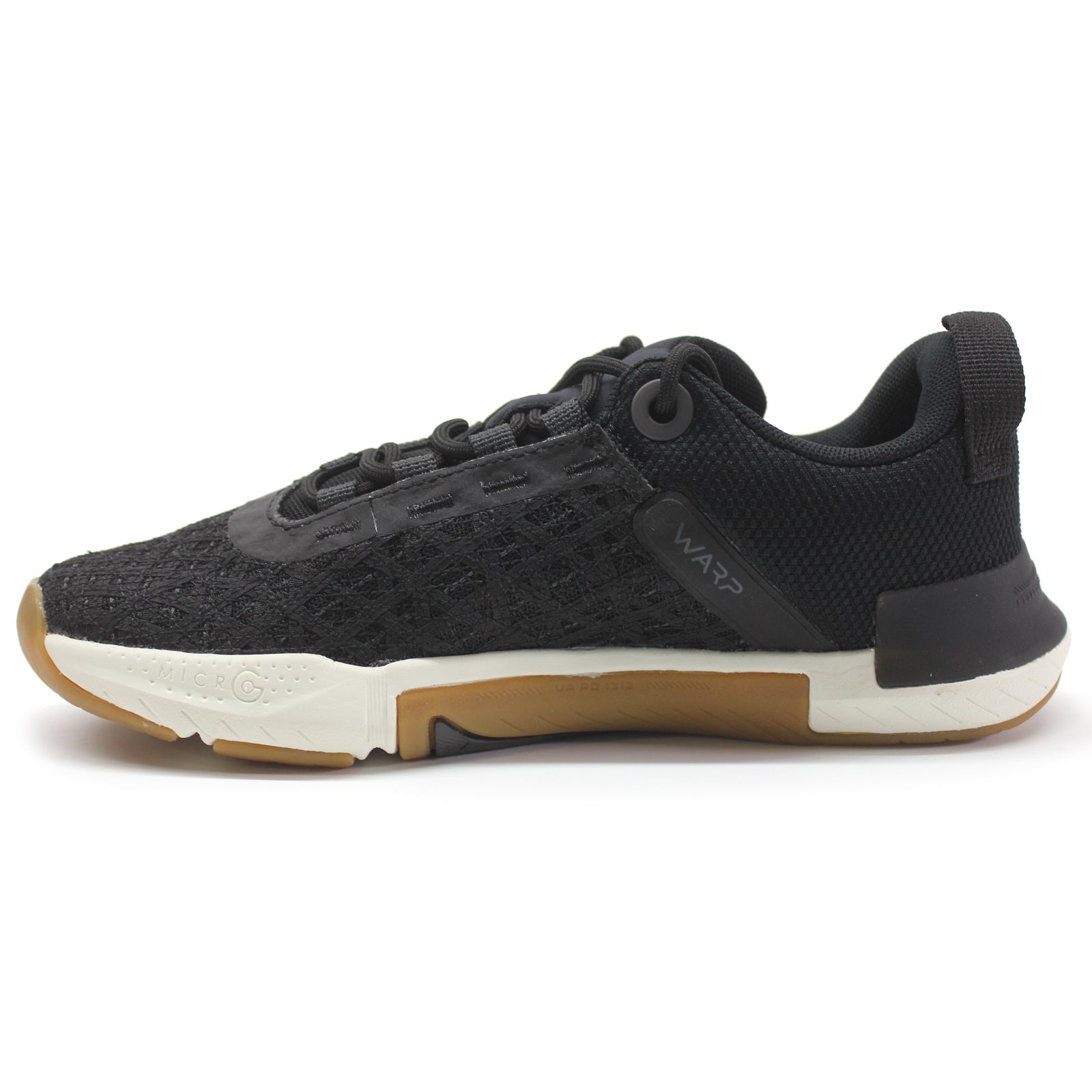 Under Armour TriBase Reign 5 3026022-001 Synthetic Textile Womens Trainers - Black White - 40.5#color_black white