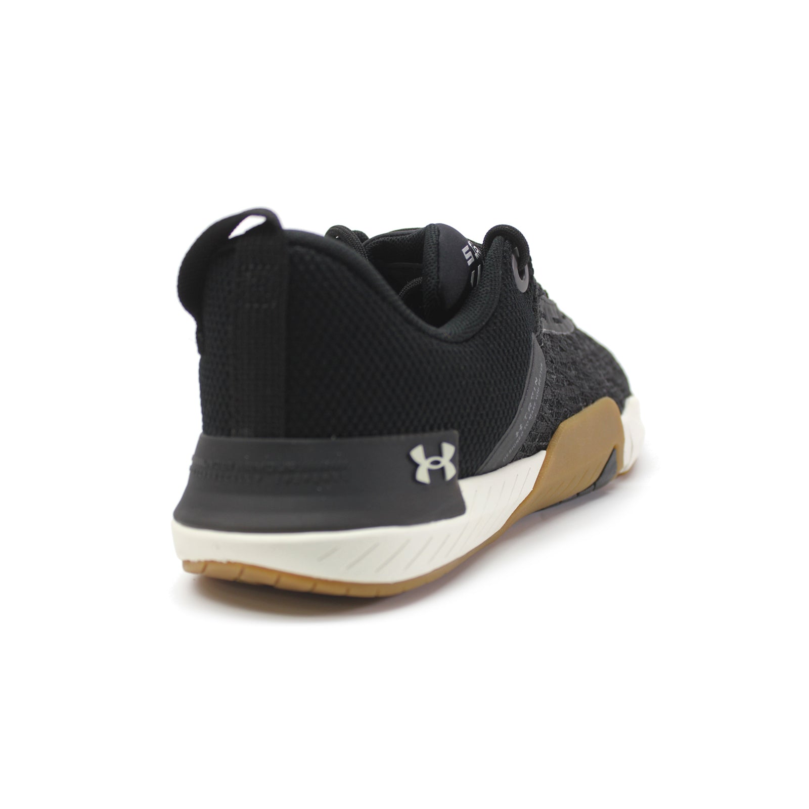 Under Armour TriBase Reign 5 3026022-001 Synthetic Textile Womens Trainers - Black White - 40.5#color_black white