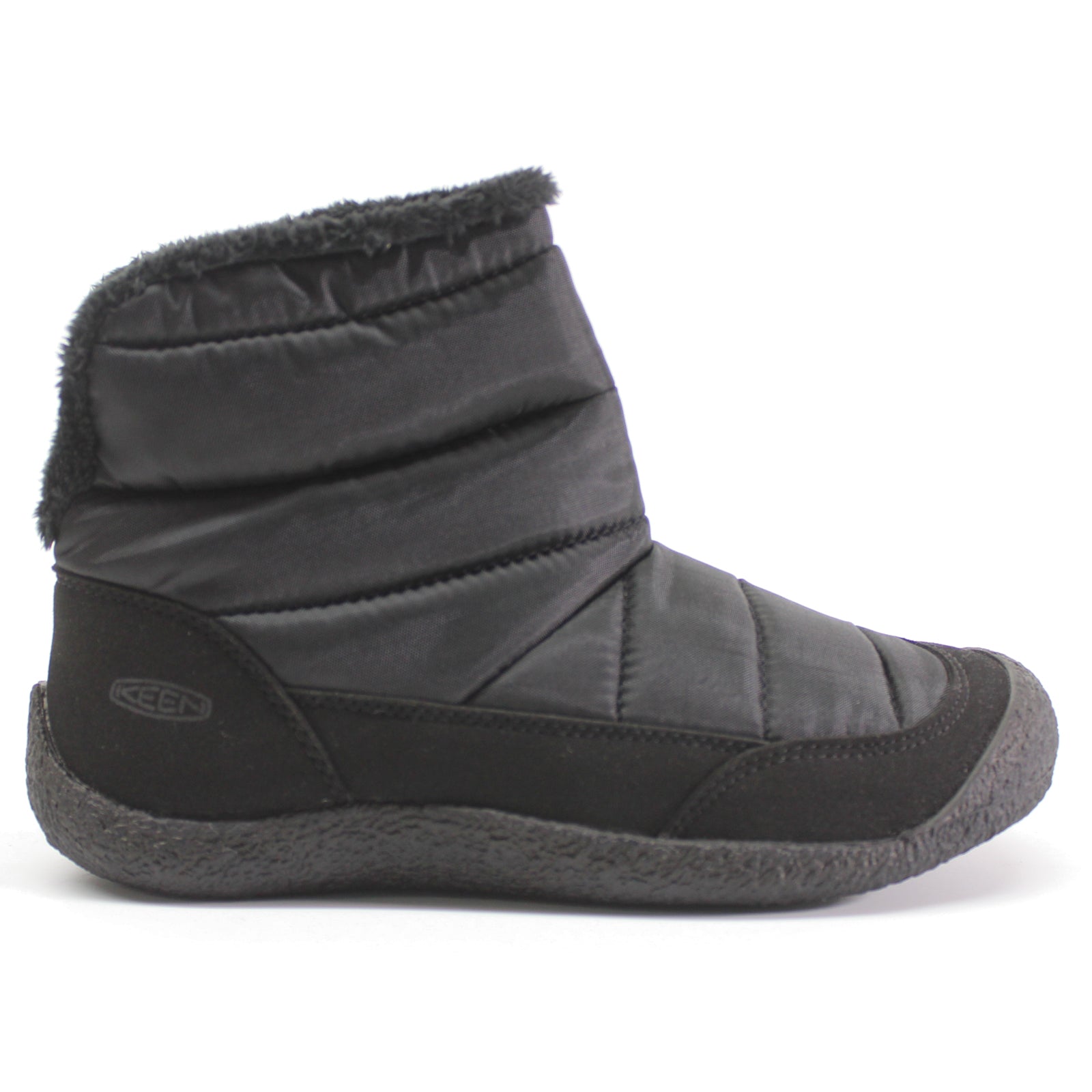 Keen Howser Fold Down Nylon Womens Boots#color_black