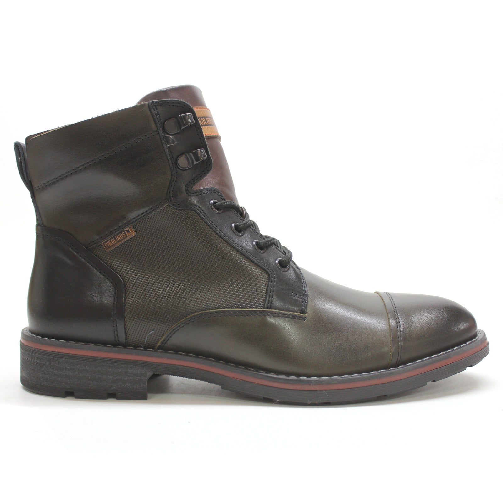 Pikolinos York M2M-8156 Leather Mens Boots#color_seamoss