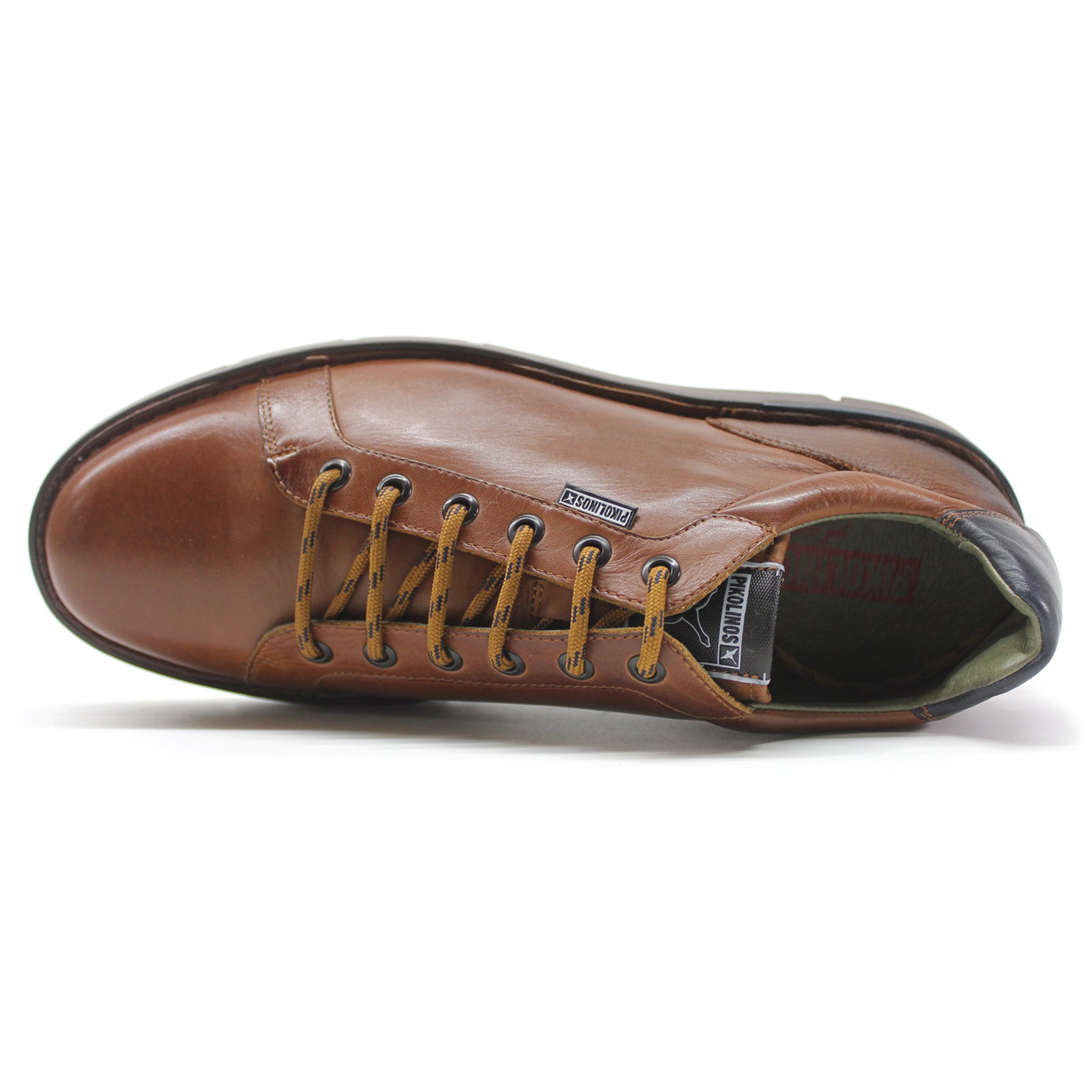 Pikolinos Tolosa M7N Leather Mens Shoes#color_cuero