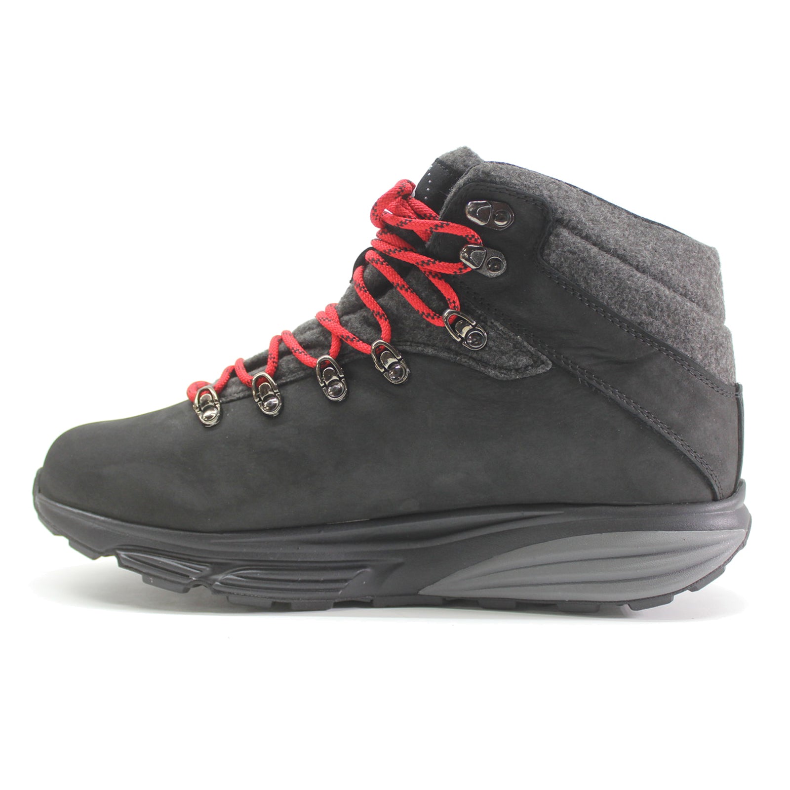 MBT MT Alpine Sym 703065-03F Leather Mens Boots - Black - 44#color_black