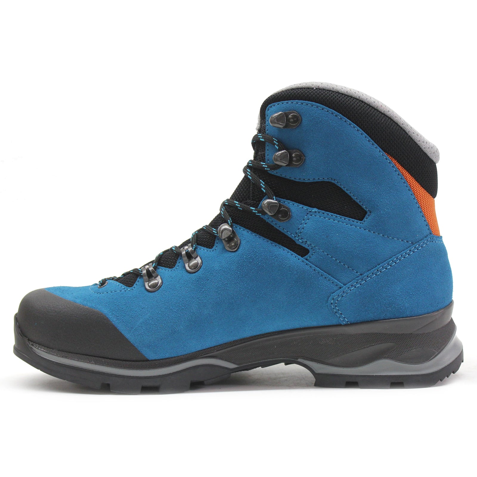 Lowa Badia GTX Suede Textile Womens Boots#color_turquoise mandarin