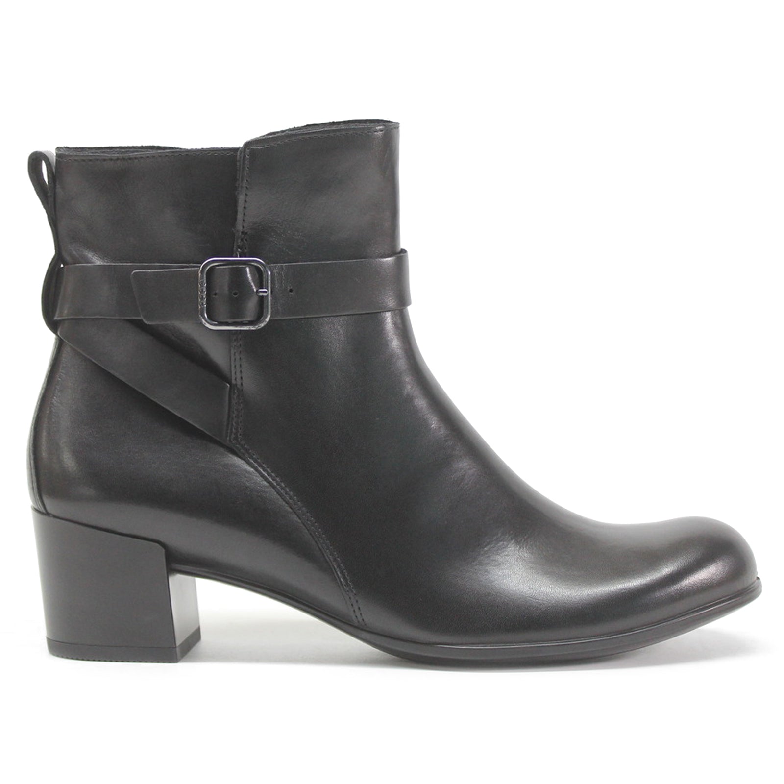 Ecco Dress Classic 35 209913 209913-01001 Full Grain Leather Womens Boots - Black - 37#color_black