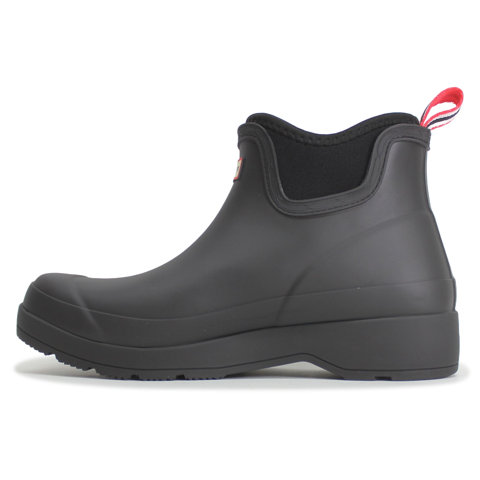 Hunter Play Chelsea Neoprene WFS3020RMA-BLK Rubber Womens Boots - Black - 38#color_black