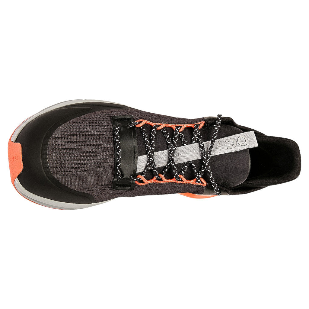 On Cloudnova Flux Textile Synthetic Men's Running Shoes#color_black flame