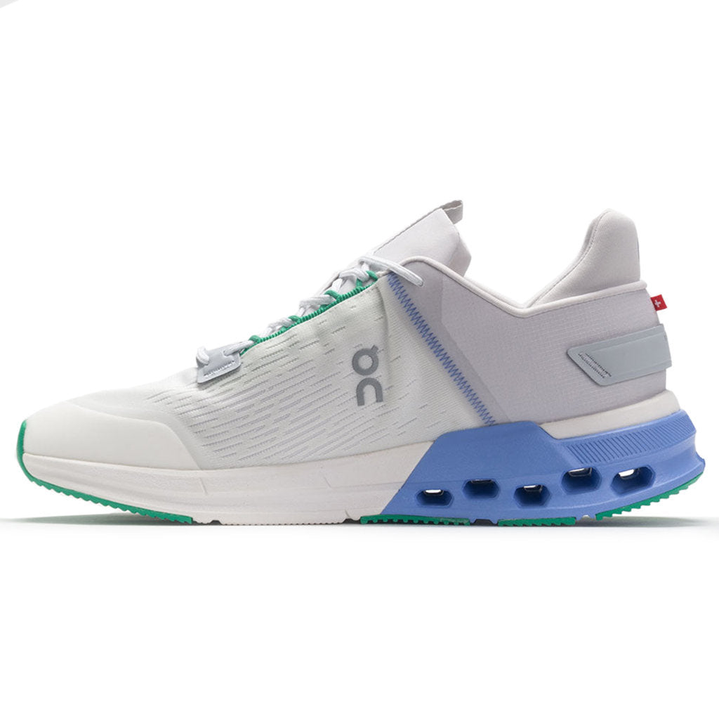 On Cloudnova Flux Textile Synthetic Men's Running Shoes#color_undyed white neptune
