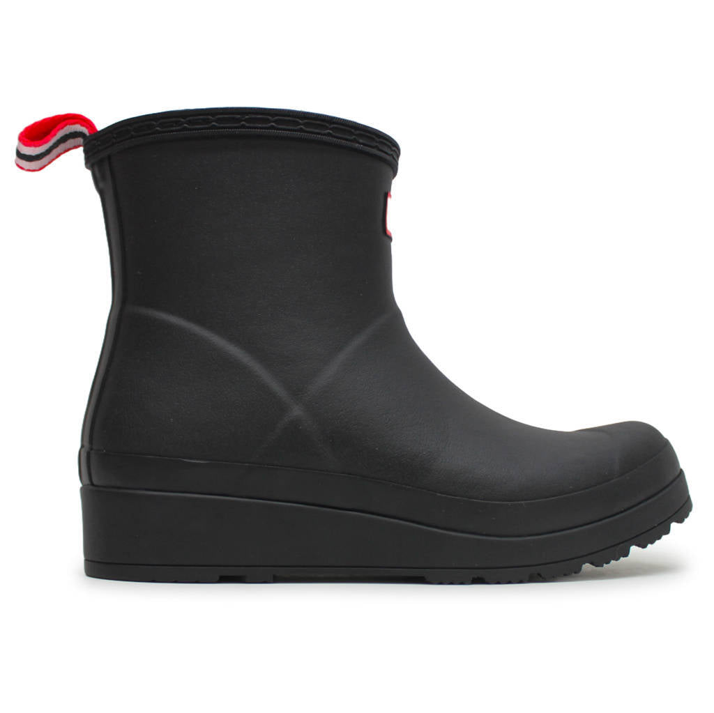 Hunter Play Short Insulated Rubber Womens Boots#color_black