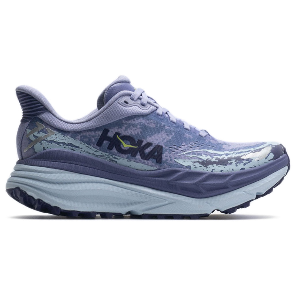Hoka Stinson 7 Textile Synthetic Women's Running Shoes#color_cosmic sky meteor