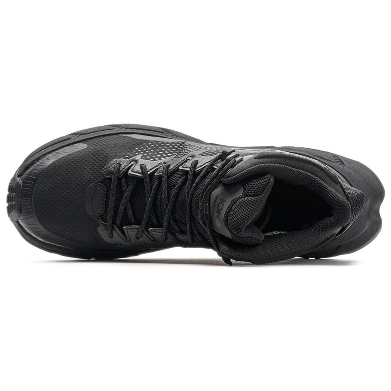 Hoka Trail Code GTX 1123165-BRVN Textile Synthetic Mens Boots - Black Raven - 10#color_black raven