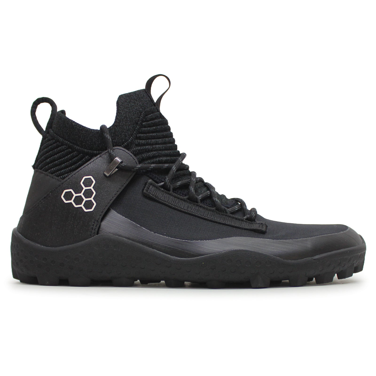 Vivobarefoot Magna Lite WR SG 309085-05 Textile Synthetic Mens Trainers - Triple Black - 42#color_triple black