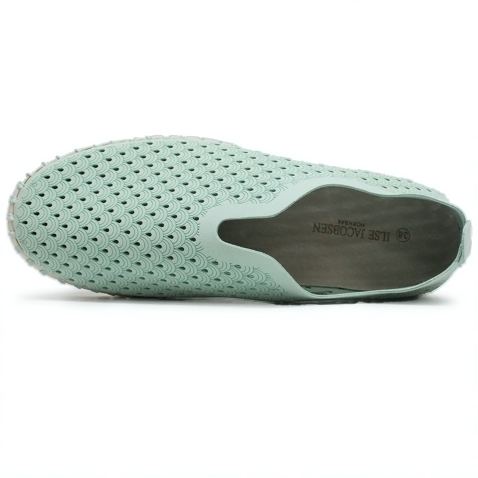 Ilse Jacobsen Tulip 3275 TULIP3275-463 Textile Womens Shoes - Laurel Green - 37#color_laurel green