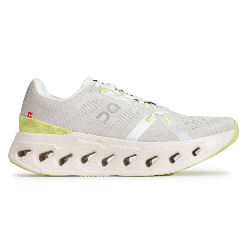 On Cloudeclipse Textile Women's Running Shoes#color_white sand