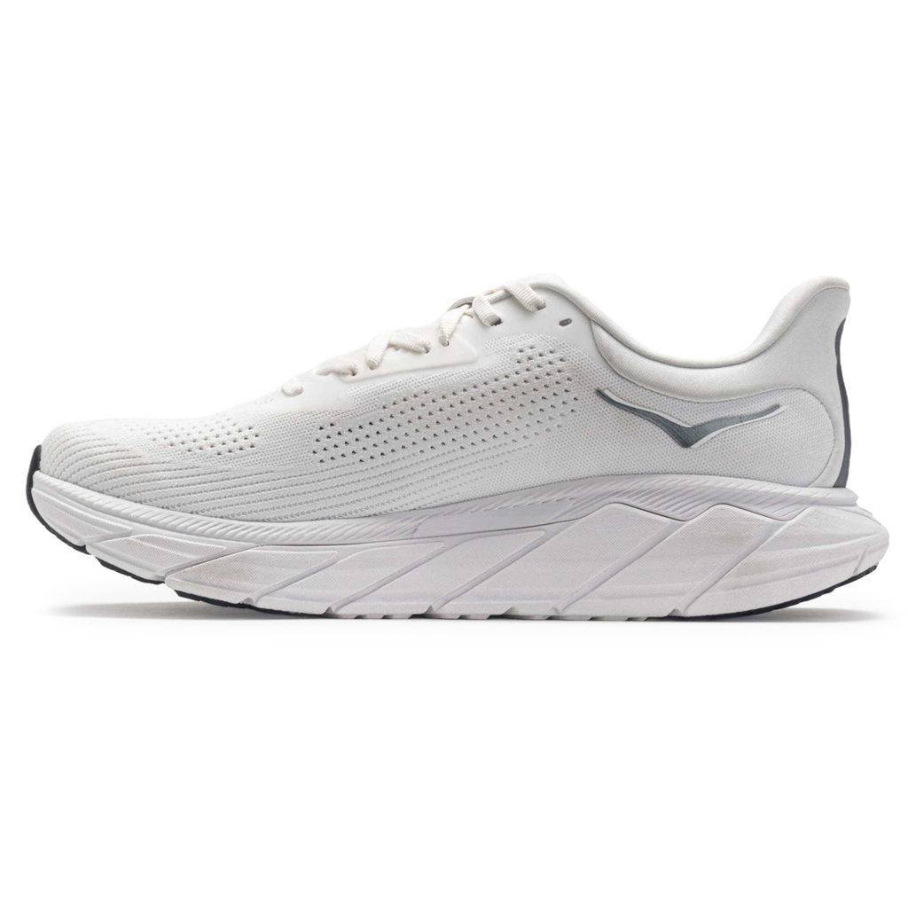 Hoka Arahi 7 Textile Men's Running Shoes#color_blanc de blanc steel wool