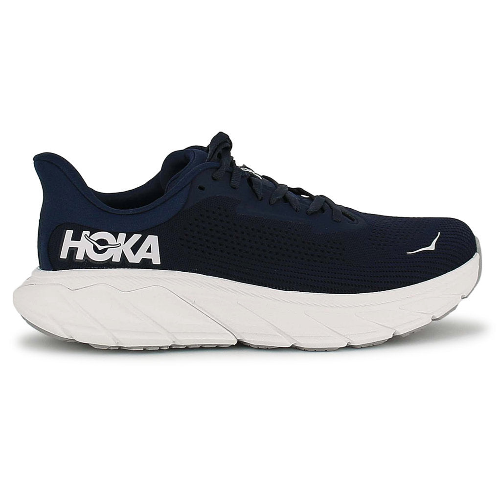 Hoka Arahi 7 Textile Men's Running Shoes#color_outer space white