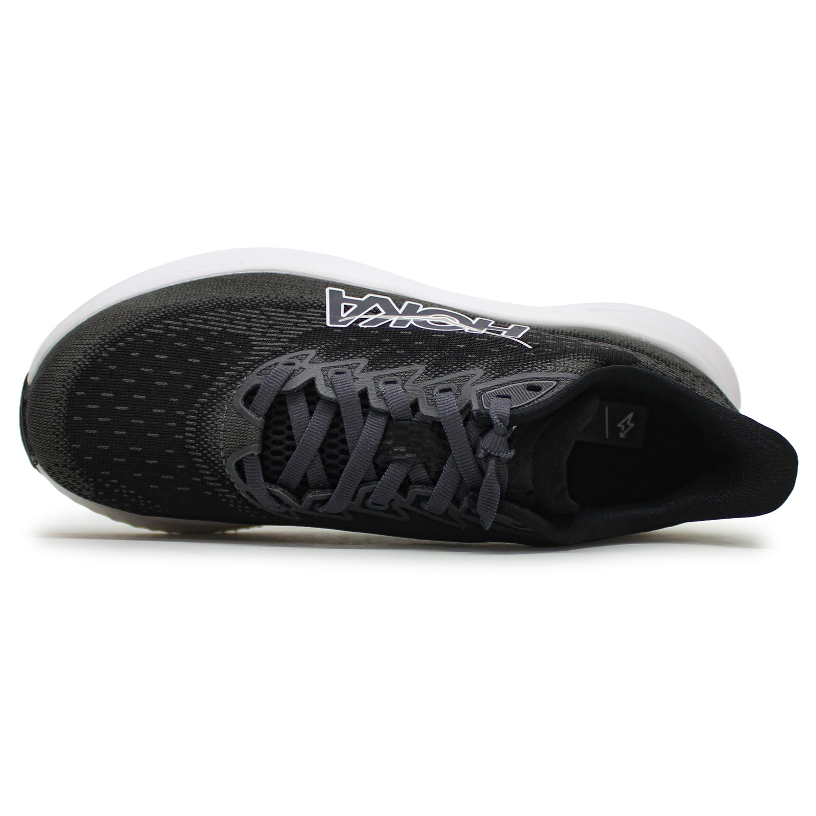 Hoka Mach 6 Textile Womens Trainers#color_black white