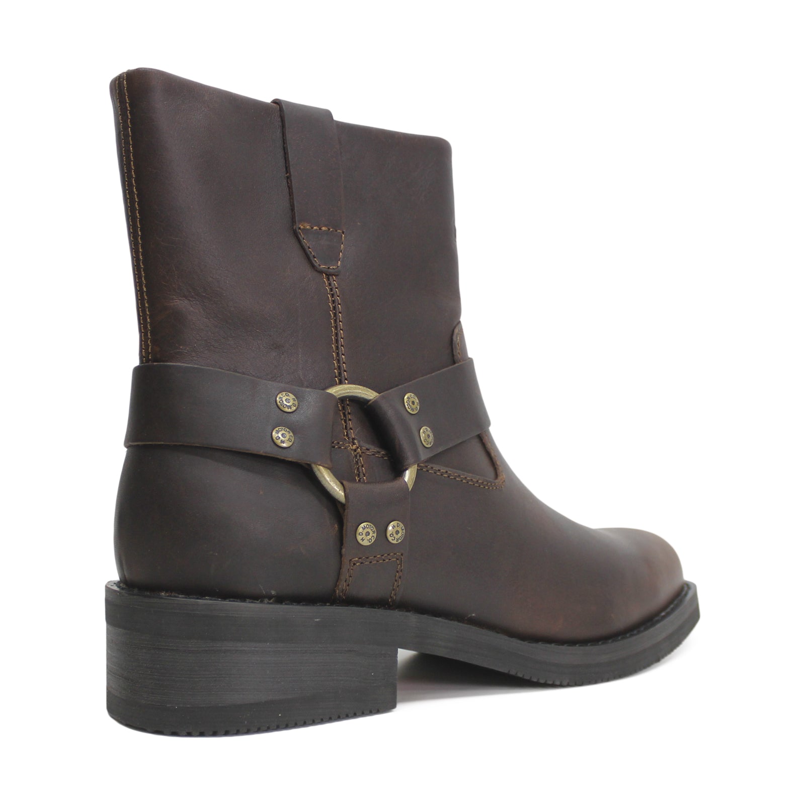Harley Davidson Korsen 7 Inch D97198 Full Grain Leather Mens Boots - Brown - 45#color_brown