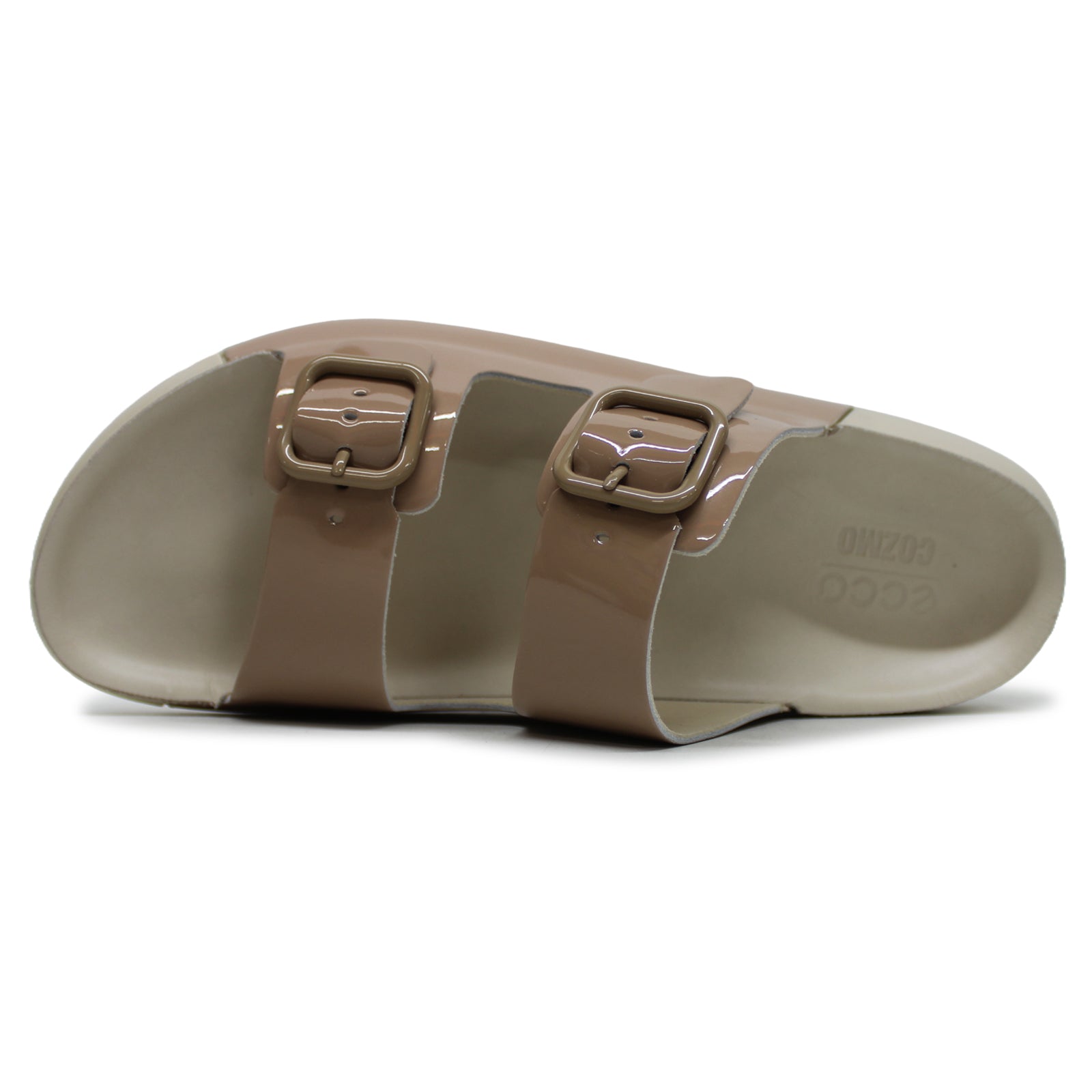 Ecco Cozmo 206833-01084 Leather Womens Sandals - Nude - 41#color_nude