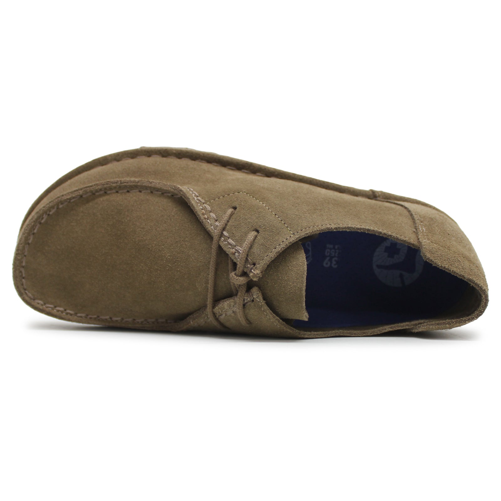 Birkenstock Utti Lace Suede Leather Unisex Shoes#color_gray taupe