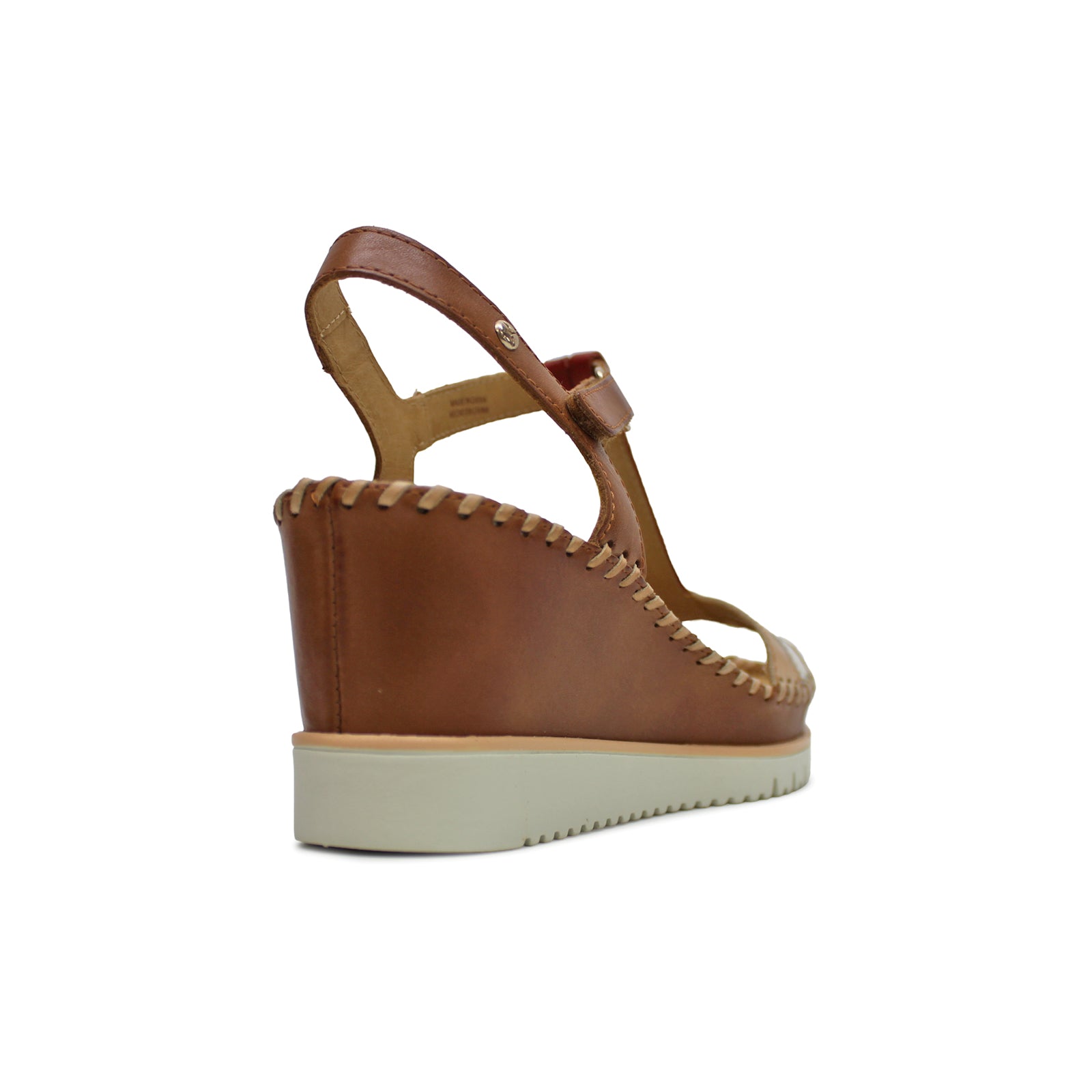 Pikolinos Aguadulce Leather Womens Sandals#color_coral