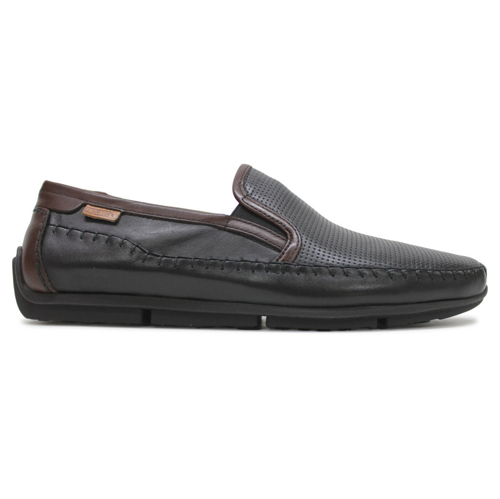 Pikolinos Conil M1S-3193 Leather Mens Shoes#color_black