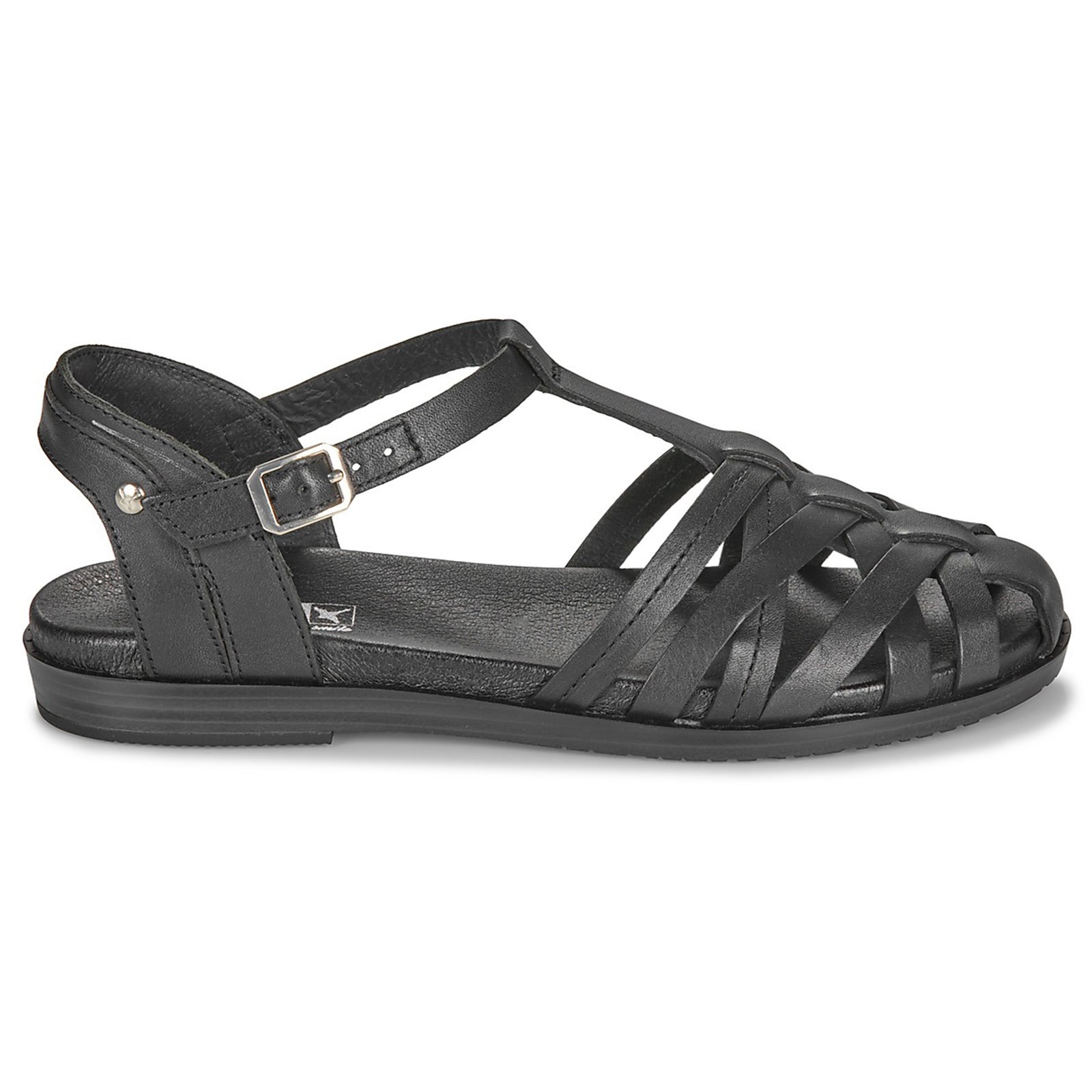 Pikolinos Formentera W8Q-0803 Leather Womens Sandals#color_black