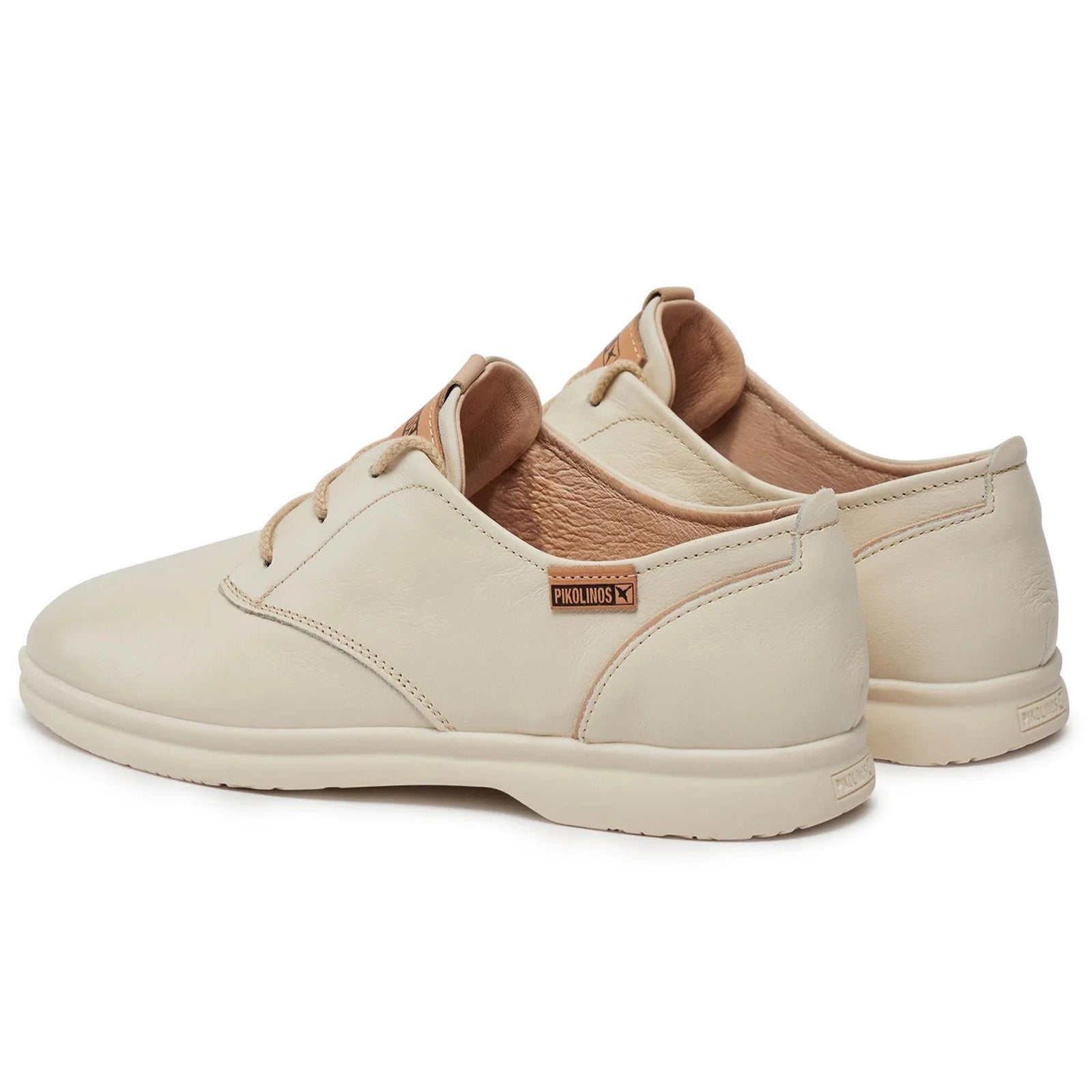 Pikolinos Gandia W2Y-4787 Leather Womens Shoes#color_nata