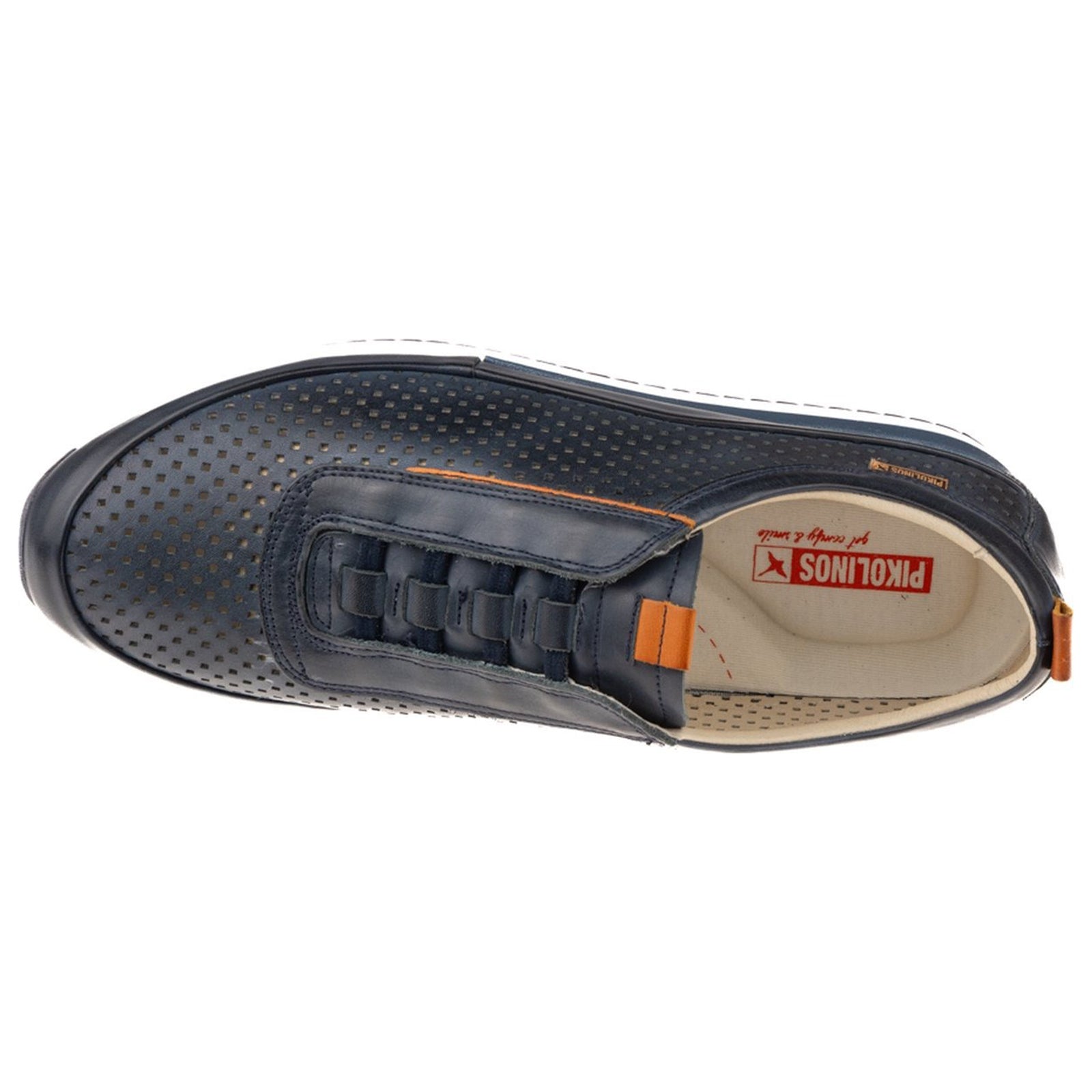 Pikolinos Liverpool M2A-6252 Leather Mens Shoes#color_blue