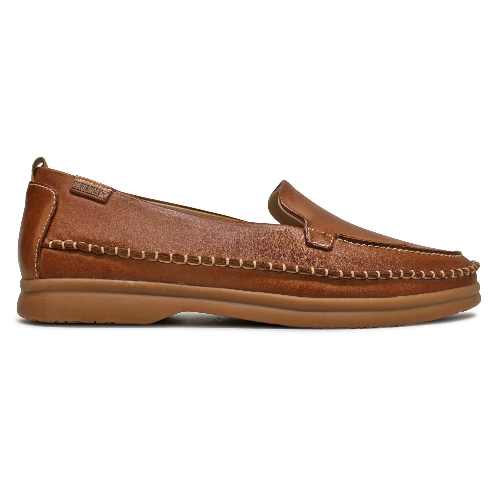 Pikolinos Gandia W2Y-3802 Leather Womens Shoes#color_brandy